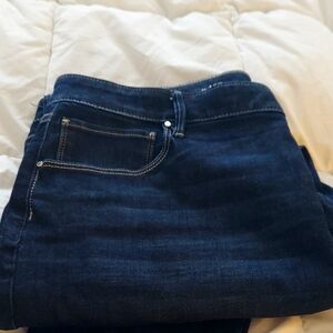 Women's Dark Blue Jeans soft stretch sculpting jeans from white house black mark